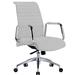 Latitude Run® Galaviz Classic Mid Back Multi Function Conference Chair Upholstered, Wood in Gray | 42.1 H x 24 W x 28 D in | Wayfair