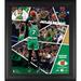 Jaylen Brown Boston Celtics Framed 15" x 17" Impact Player Collage with a Piece of Team-Used Basketball - Limited Edition 500