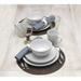 Pfaltzgraff Blossom 16-Piece Porcelain Dinnerware Set, Service for 4, Distressed Ceramic/Earthenware/Stoneware in White | Wayfair 5237550