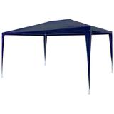 vidaXL Party Tent 9.8'x13.1' PE Blue