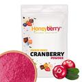 Freeze Dried Cranberry Powder 500g - No Added Sugar All Natural Cranberry Powder - Freeze Dried Powdered Cranberries