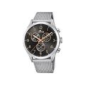 Lotus Herren Chronograph Quarz Uhr mit Edelstahl Armband 18637/4