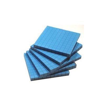 Learning Resources Base Ten Flats Plastic Blue - 10 Pack