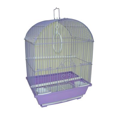 YML Purple Parakeet Cage, 11" L X 9" W X 16" H