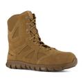 Reebok Sublite Cushion Tactical Boot 8 inch Tactical Boot with Side Zipper - Men's Coyote 16 Medium 690774455733