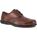 Florsheim Loedin Wing Tip Lace Up Brogue - Men's Brown 9.5 Medium 690774467132