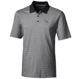 Men's Cutter & Buck Black UCF Knights Big Tall Forge Tonal Stripe Polo