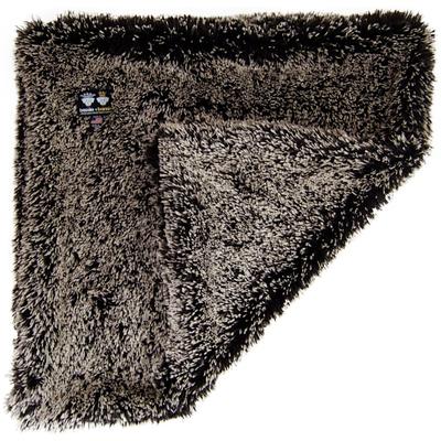Bessie and Barnie Ultra Plush Faux Fur Super Soft Reversible Pet Blanket, 56" L X 36" W X 1" H, Frosted Willow