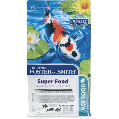 Drs. Foster and Smith Super Food Quality Koi and Goldfish Food, 5 lbs.