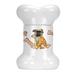 Tucker Murphy Pet™ Brussels Griffon Bone Shaped Pet Treat Jar Ceramic, Size 9.0 H x 6.0 W x 5.0 D in | Wayfair B41A0ED6457E4E4CA27A3FFBB956B4AE