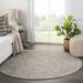 Gray/White 72 x 0.4 in Area Rug - Longshore Tides Grigor Handmade Braided Wool Gray Area Rug Wool | 72 W x 0.4 D in | Wayfair