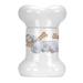 Tucker Murphy Pet™ Sealyham Terrier Bone Shaped Pet Treat Jar Ceramic | 9 H x 6 W x 5 D in | Wayfair B003BC0EEC0F4EF8A5795CF977BD34B9