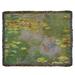 East Urban Home Claude Monet Water Lilies Reflection Cotton Throw Cotton in Brown/Green | 52 W in | Wayfair 2E59C52A18324AAEA1FD81F8B6297FD9