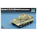 Trumpeter TRU07125 7125 German E-75(75-100 tons)/Standardpanzer Plastikmodellbausatz, Farbig