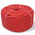 vidaXL Marine Rope Polypropylene 8 mm 500 m Red