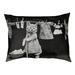 Tucker Murphy Pet™ Carman Vintage Kitten Doing Laundry Photo Designer Pillow Fabric | 6 H x 29.5 W x 19.5 D in | Wayfair