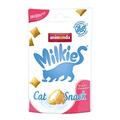 animonda Milkies Wellness, getreidefreie Knusperkissen für Katzen, Katzensnack, 12 x 30 g