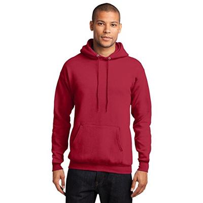 Port & Company Men's Classic Pullover Hooded Sweatshirt XXL Red