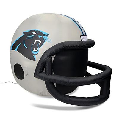 NFL Carolina Panthers Team Inflatable Lawn Helmet, Gray, One Size