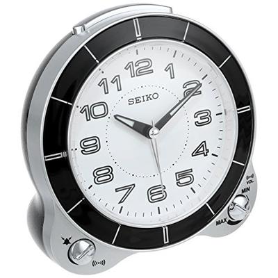 Seiko QHK031SLH Bedside Alarm Japanese Quartz Alarm Clock