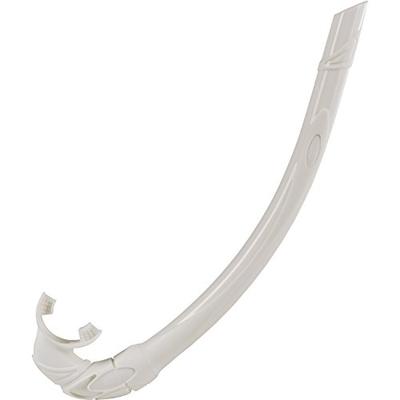 IST SN36 Flexible Foldable 100% Silicone Non-Purging Snorkel (White)