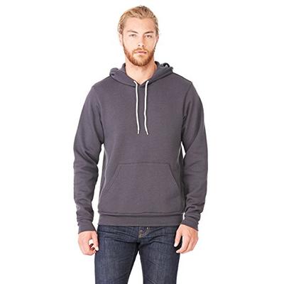 Bodek And Rhodes 01131544 3719 Bella Canvas Unisex Poly-Cotton Fleece Pullover Hoodie Dark Grey - Me