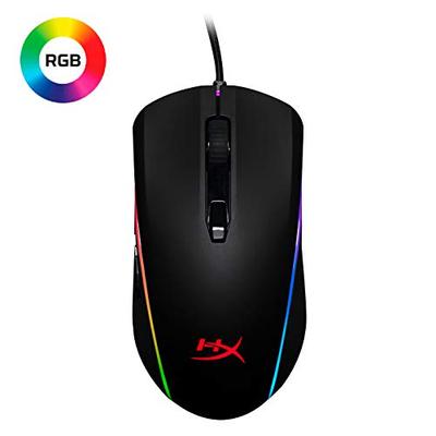 HyperX Pulsefire Surge - Gaming Mouse, Software Controlled 360° RGB Light Effects & Macro Customizat