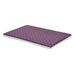 Quiet Time Couture Paxton Reversible Purple Dog Bed, 48.25" L X 30.75" W, XX-Large, Purple / White