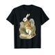 Weißer Hase Party Kostüm Alice im Wunderland Hase Kaninchen T-Shirt