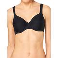 Triumph Women's contemporary Soft + Cotton W Non-Padded Wired Bra, Black, 34C