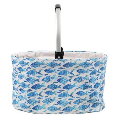 Dennis East 20629 - Fish Pattern Market Tote Size: 18