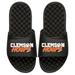 Men's ISlide Black Clemson Tigers Hoop Slide Sandals