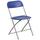 Flash Furniture LE-L-3-BLUE-GG Hercules Series Premium Blue Plastic Folding Chair