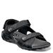 Nunn Bush Rio Bravo Three Strap River Sandal - Mens 8 Black Sandal W