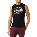 Lonsdale London Herren ST.Agnes Slim Fit Tank Top, Black, XXXL