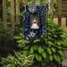 Caroline's Treasures Flowers Jack Russell Terrier 2-Sided Polyester 15 x 11.5 in. Garden Flag in Blue/Brown | 15 H x 11.5 W in | Wayfair BB5093GF