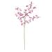 House of Hampton® Artificial Mini Dancing Orchid Spray Fabric in Pink/Indigo | 35 H x 2.5 W x 11.5 D in | Wayfair D689B2A477D34555B3962193D9708B31