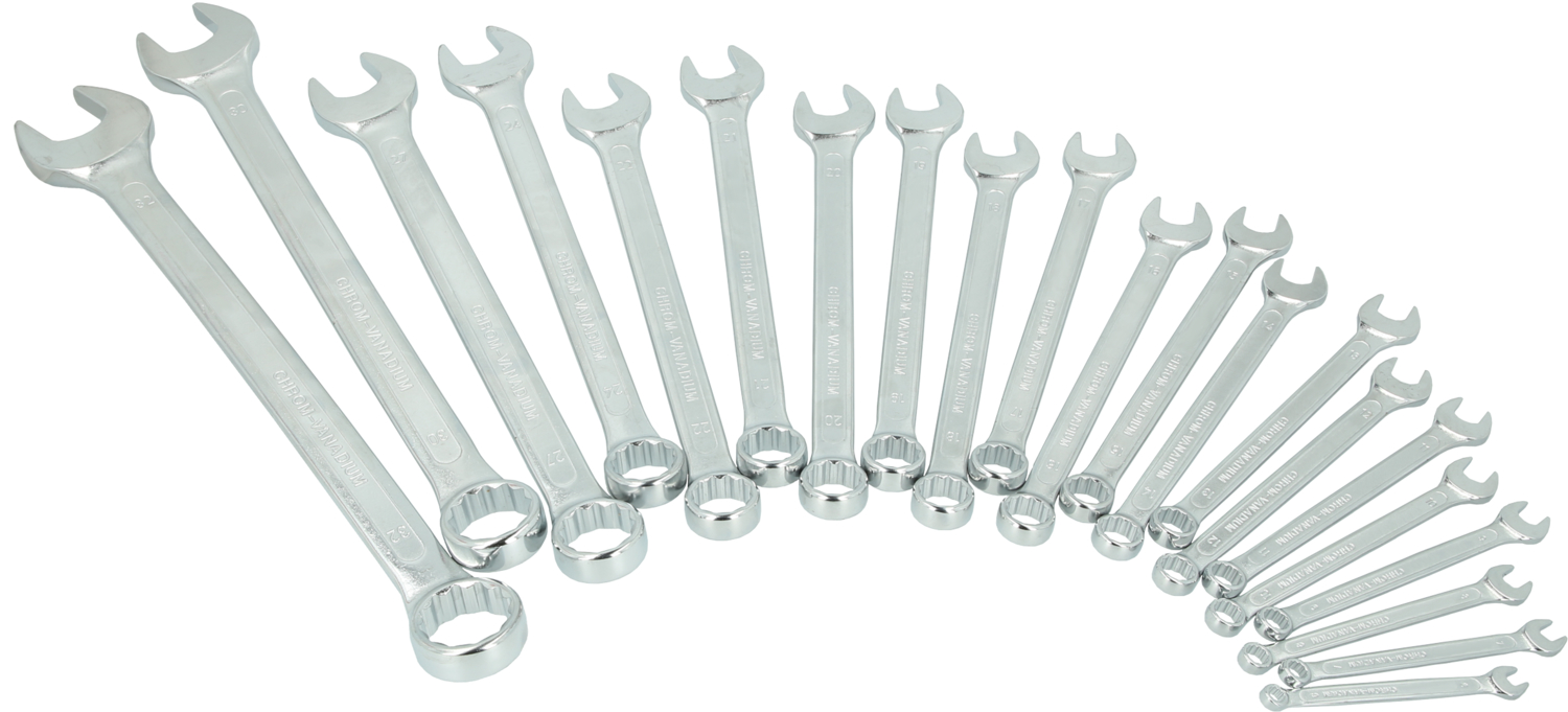 BRILLIANT TOOLS Ring-/Gabelschlüsselsatz Gabel-Ringschlüssel, 21-tlg. BT011021