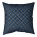 Latitude Run® Avicia Stripe Geometric Square Pillow Cover Polyester in Blue | 9.5 H x 1 D in | Wayfair 3FF3BE3F310D401EA24CBCFD7A2B6D14