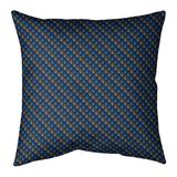 Latitude Run® Avicia Stripe Geometric Square Pillow Cover Polyester/Polyfill in Blue | 26 H x 9.5 W x 9.5 D in | Wayfair