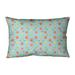 Latitude Run® Avicia Citrus Fruit Lumbar Pillow Polyester/Polyfill in Orange/Green/Blue | 14 H x 20 W x 3 D in | Wayfair