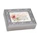 Dicksons Inc Loved You Yesterday Always Will Decorative Box Plastic/Acrylic in Brown/Gray/Pink | 2.75 H x 8 W x 6 D in | Wayfair FM129GB