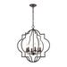 ELK Lighting Chandette 22 Inch 6 Light Mini Chandelier - 31818/6