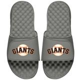 Men's ISlide Gray San Francisco Giants Primary Logo Slide Sandals