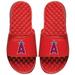 Men's ISlide Red Los Angeles Angels Primary Logo Slide Sandals