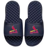 Men's ISlide Navy St. Louis Cardinals Primary Logo Slide Sandals