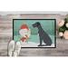 Caroline's Treasures Labrador Snowman Christmas Non-Slip Outdoor Door Mat Synthetics | 18 W x 27 D in | Wayfair CK2039MAT