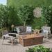 Loon Peak® Adan Outdoor 5 Piece Sofa Seating Group Rust - Resistant Metal in Gray/Black/Brown | Wayfair A6D4B909554345948616EFF2FFF51AA5