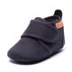 Bisgaard Jungen Hjemmesko - "Cotton" Hausschuhe, Blau Navy 21, 21 EU