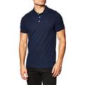 Tommy Hilfiger - Mens Clothes - Tommy Jeans Men - Designer T Shirts Men - Original Fine Pique Short Sleeve Polo - Black Iris - Size XS